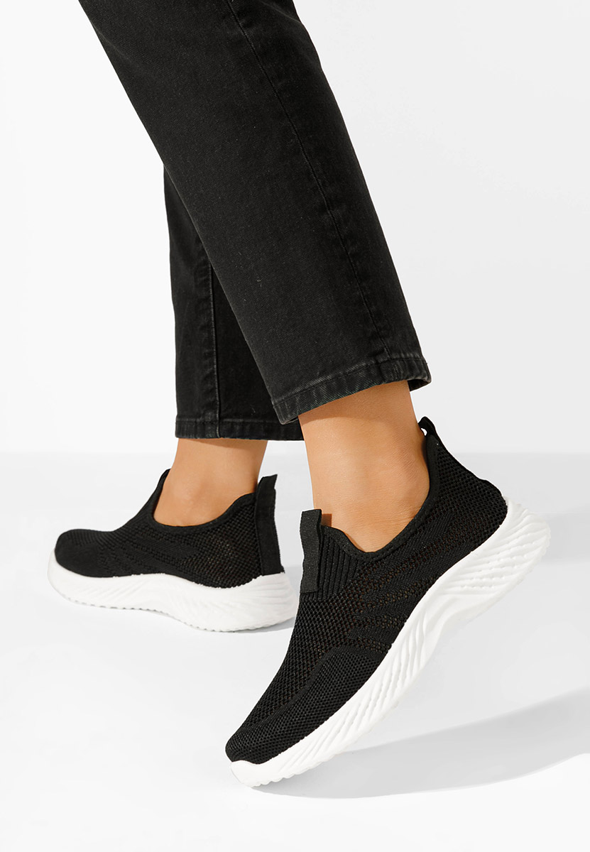 Černé slip on tenisky Jenan