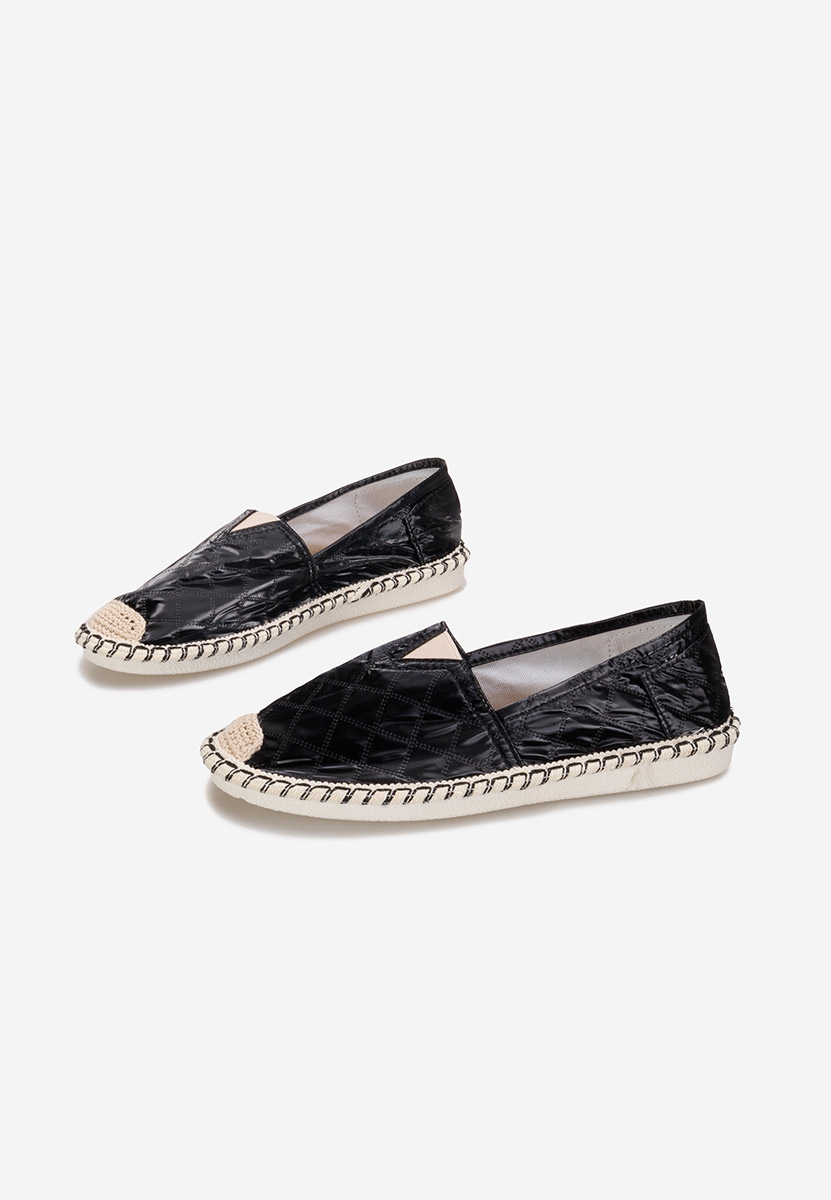 Černé dámské espadrilky Loretta