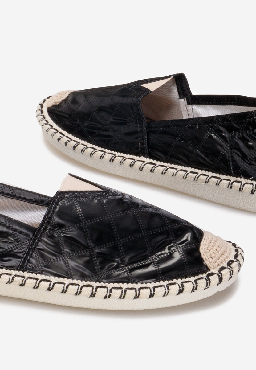 Černé dámské espadrilky Loretta