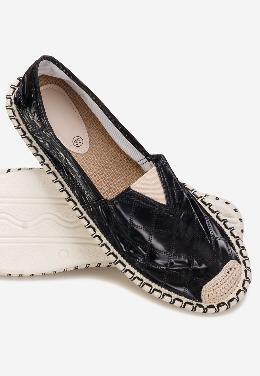 Černé dámské espadrilky Loretta