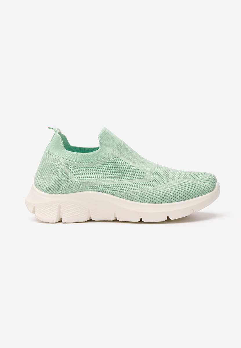 Tyrkysové slip on tenisky Milsena