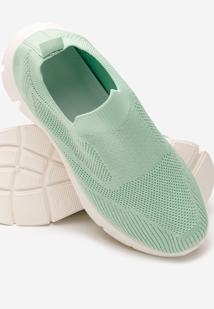 Tyrkysové slip on tenisky Milsena