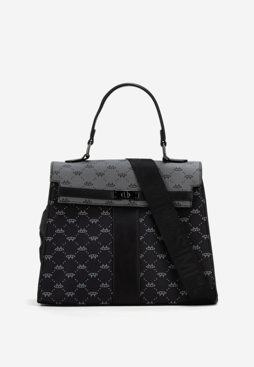 Černá rukojeť kabelky Leisure V3