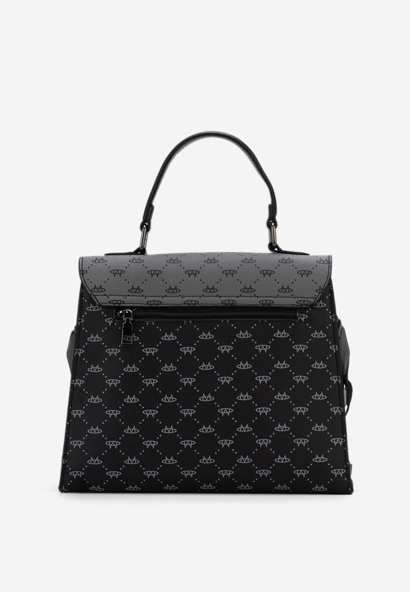 Černá rukojeť kabelky Leisure V3