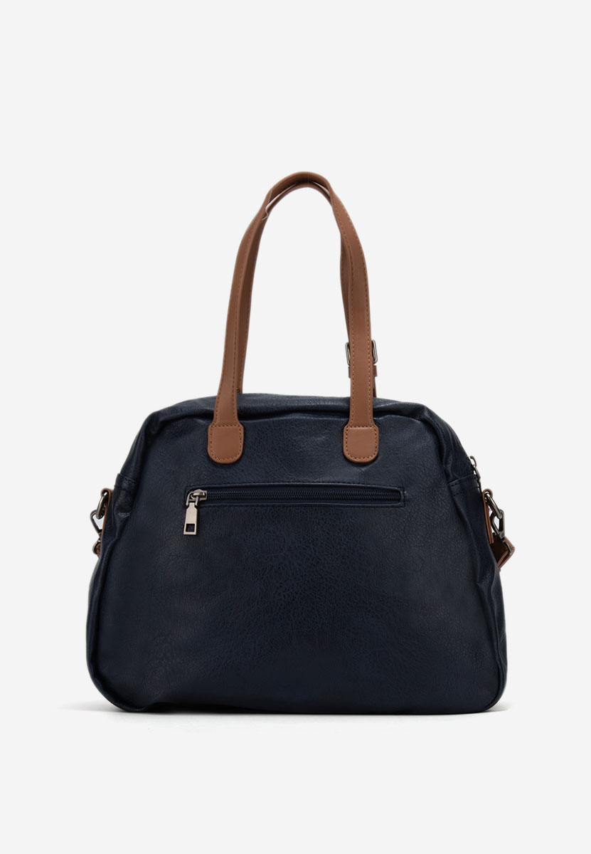 Tmavě modré rukojeť kabelky Tizziana