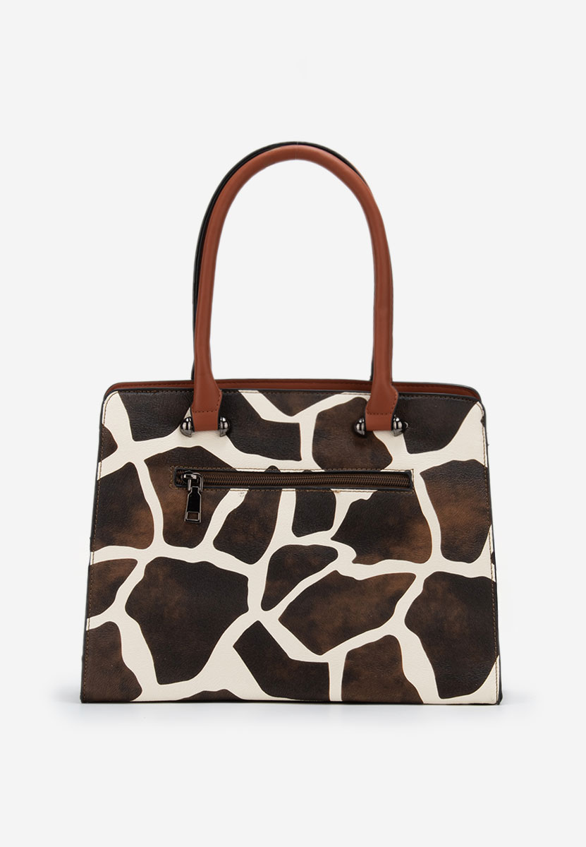 Animal print ramenní kabelka Adelicia