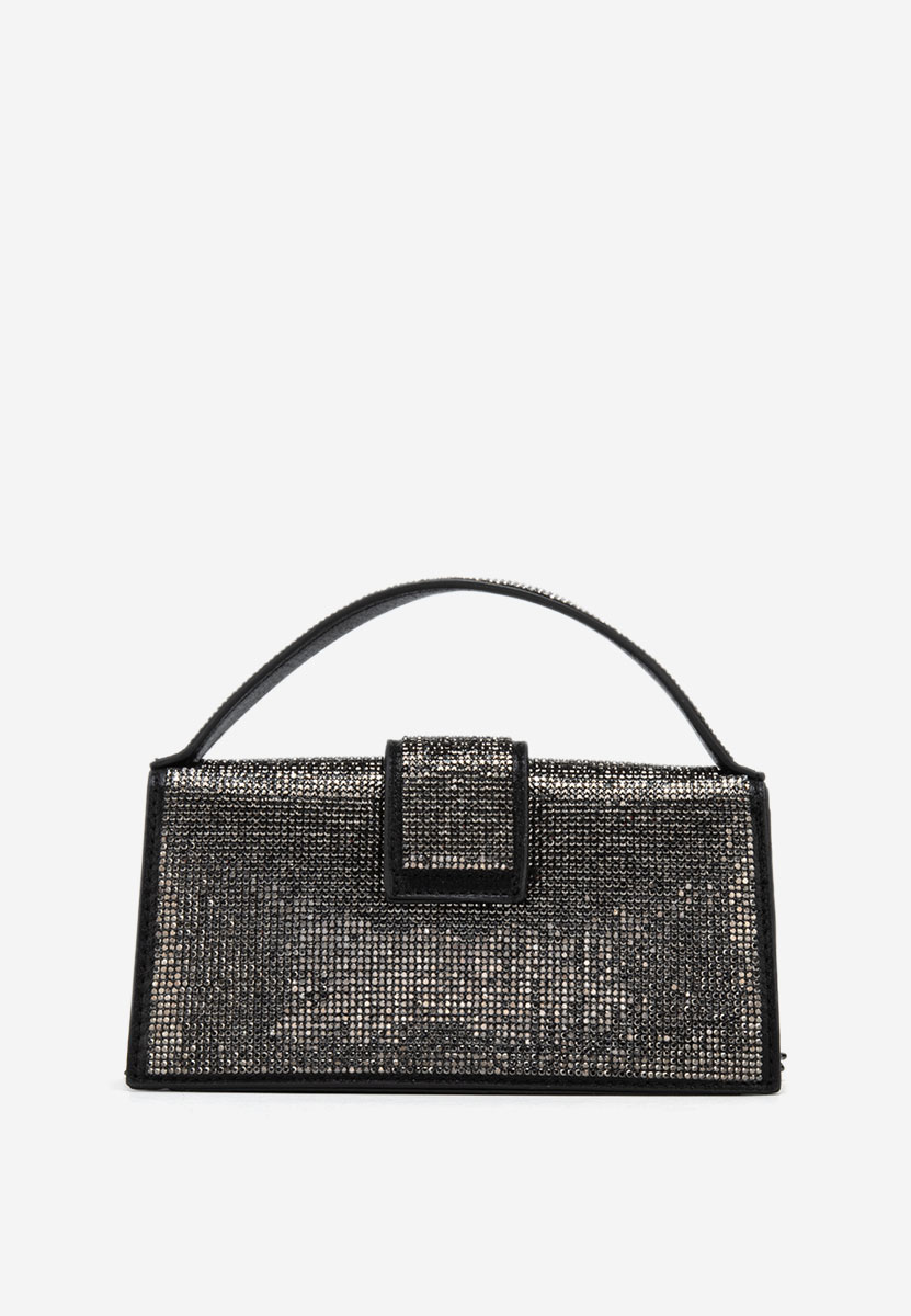 Černá obálková kabelka Eleganza