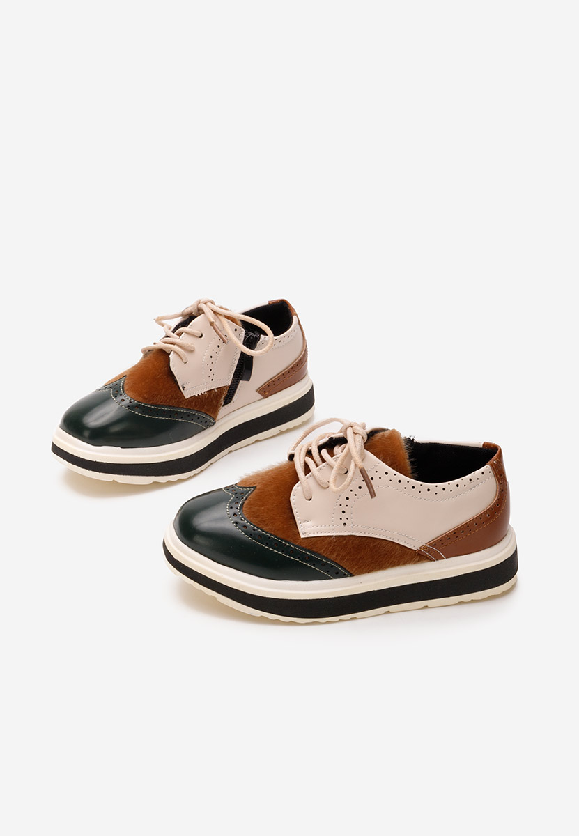 Viacfarebné chlapecké polobotky Dimitry