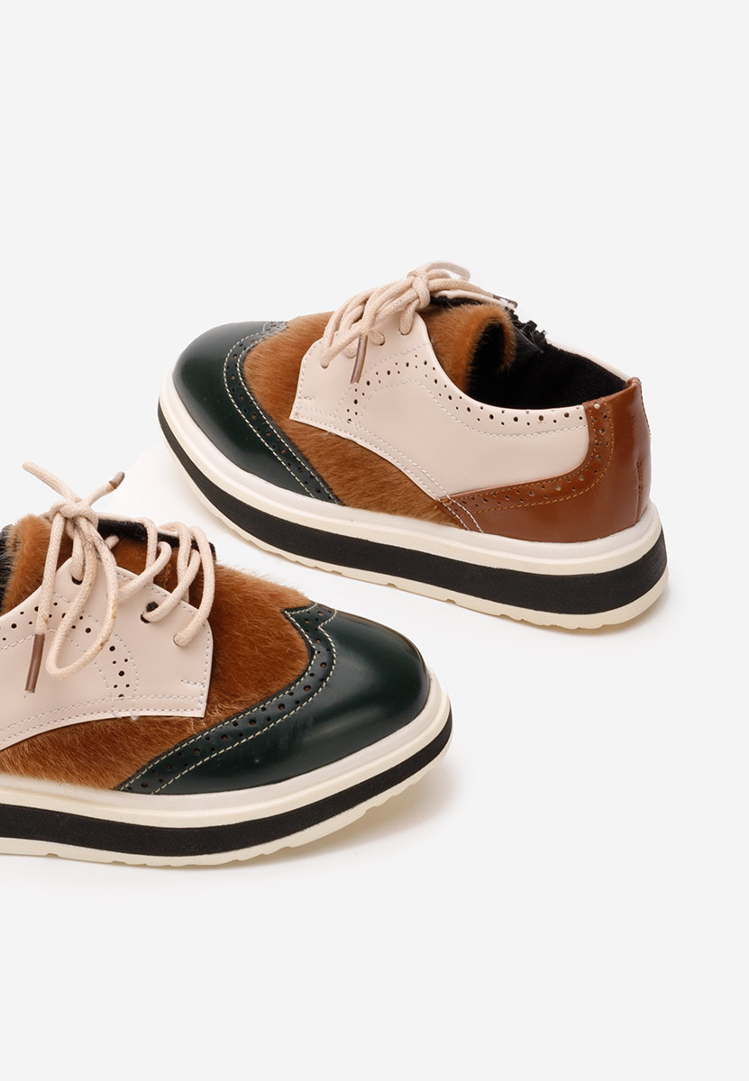 Viacfarebné chlapecké polobotky Dimitry