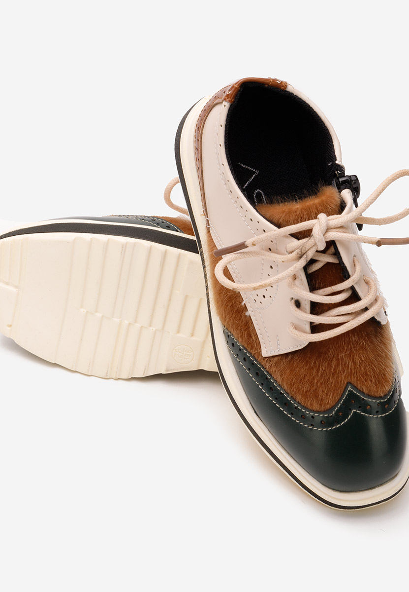 Viacfarebné chlapecké polobotky Dimitry