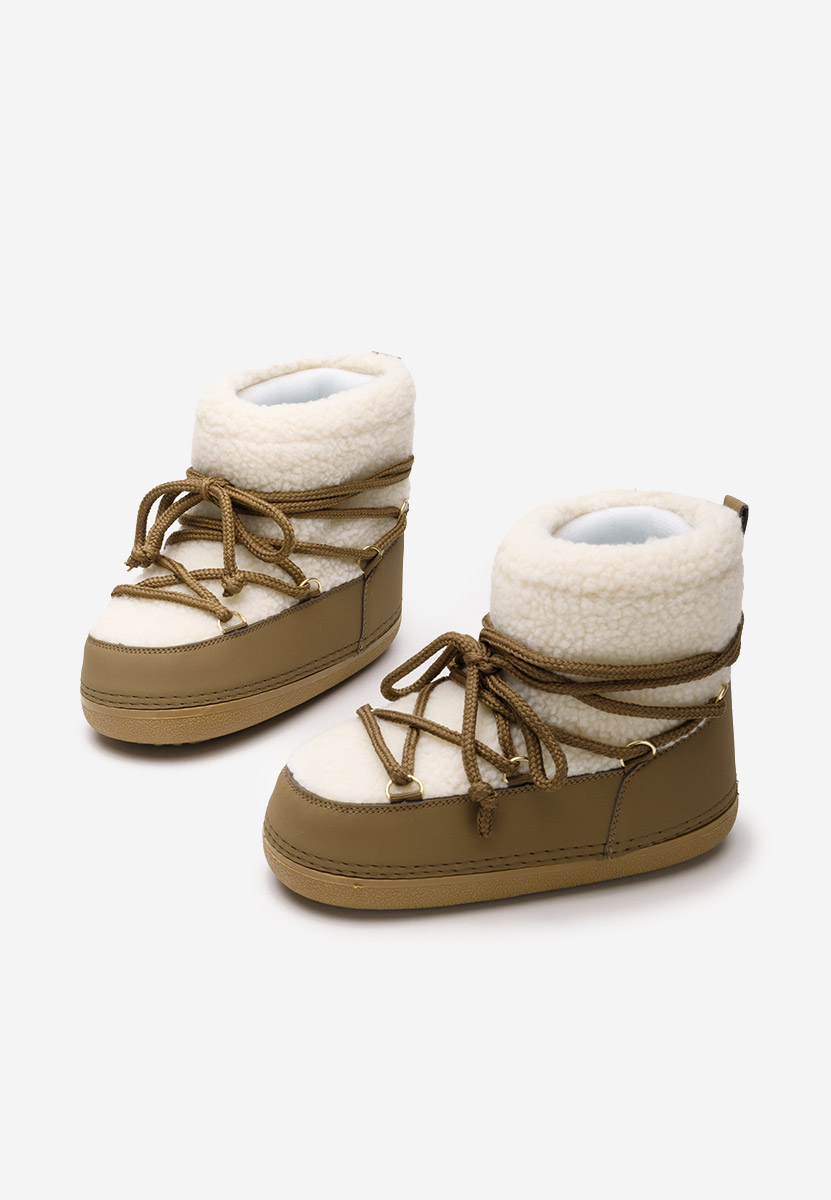 Khaki dámské sněhule Vannesa