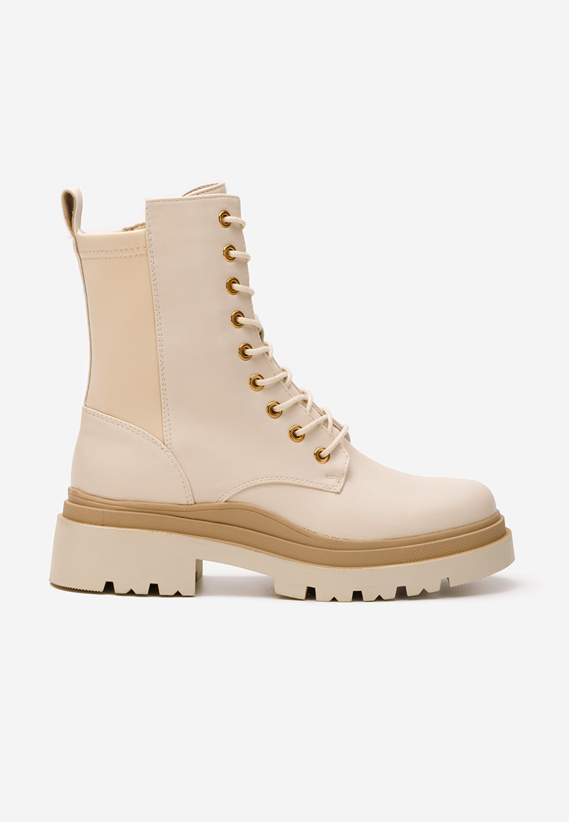 Béžové dámske workery Flaviana