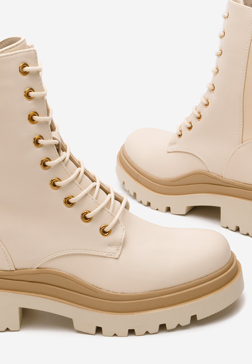 Béžové dámske workery Flaviana