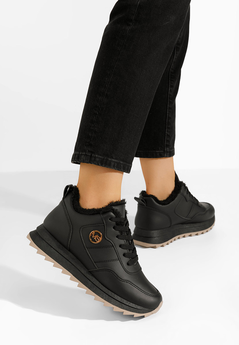 Černé zimní tenisky dámské Lavega V2