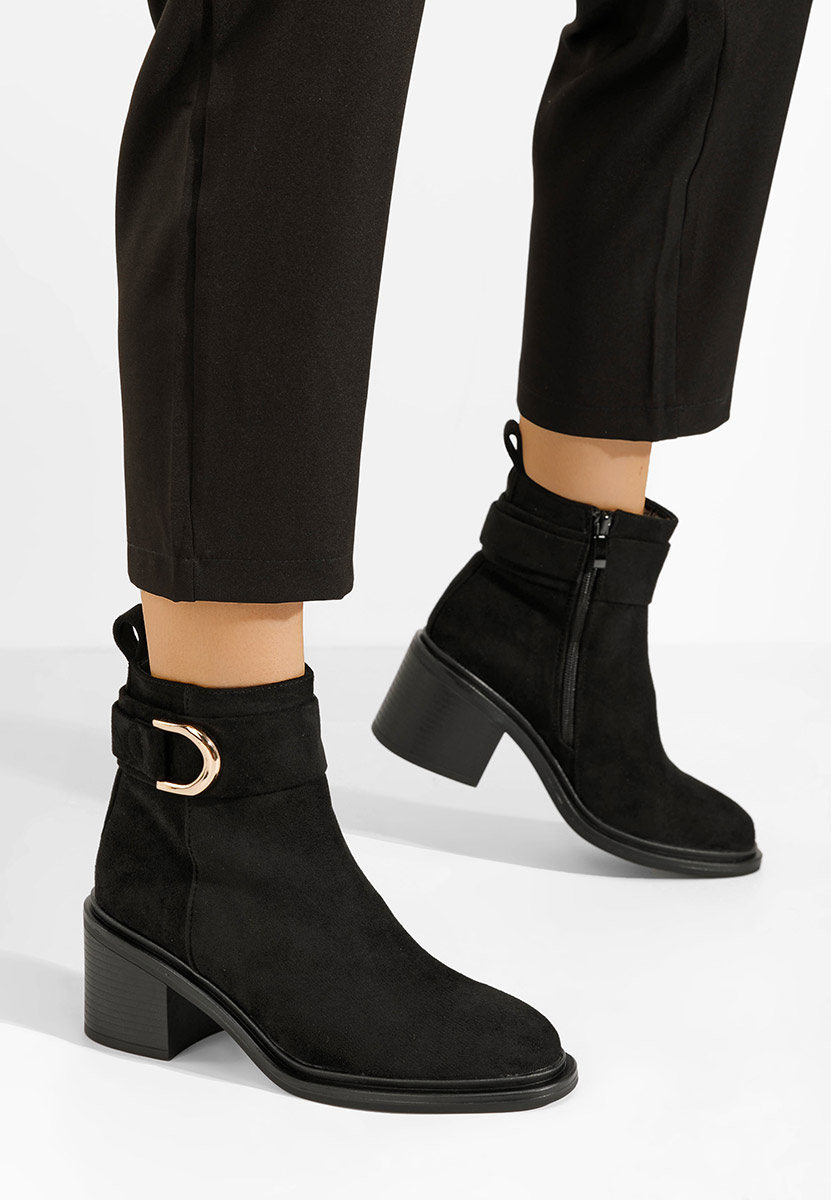 Černé kotníková obuv Driana V3