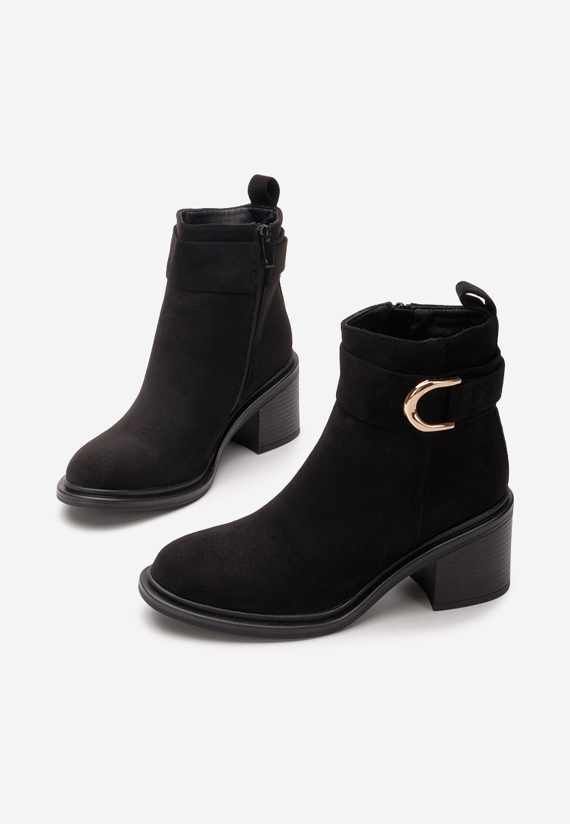 Černé kotníková obuv Driana V3