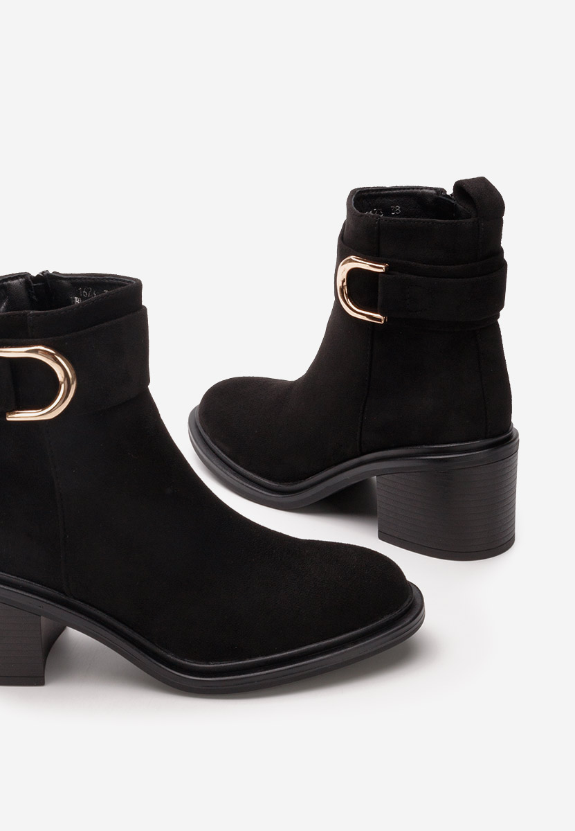 Černé kotníková obuv Driana V3