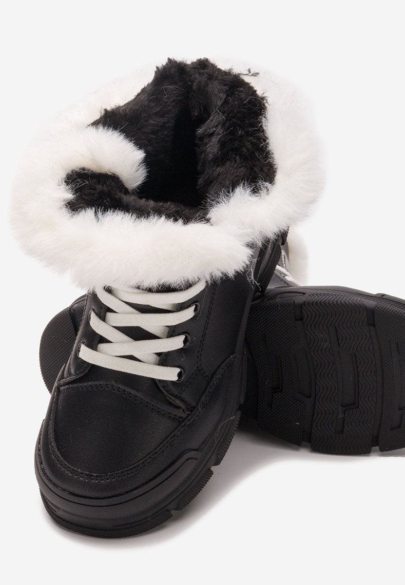 Černé chlapecké kotníkové boty Dalvin