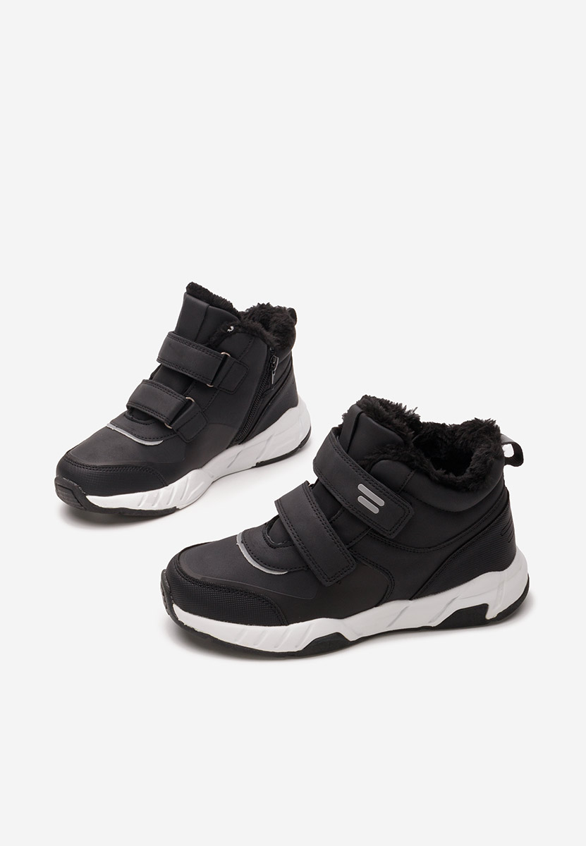 Černé chlapecké kotníkové boty Arstel