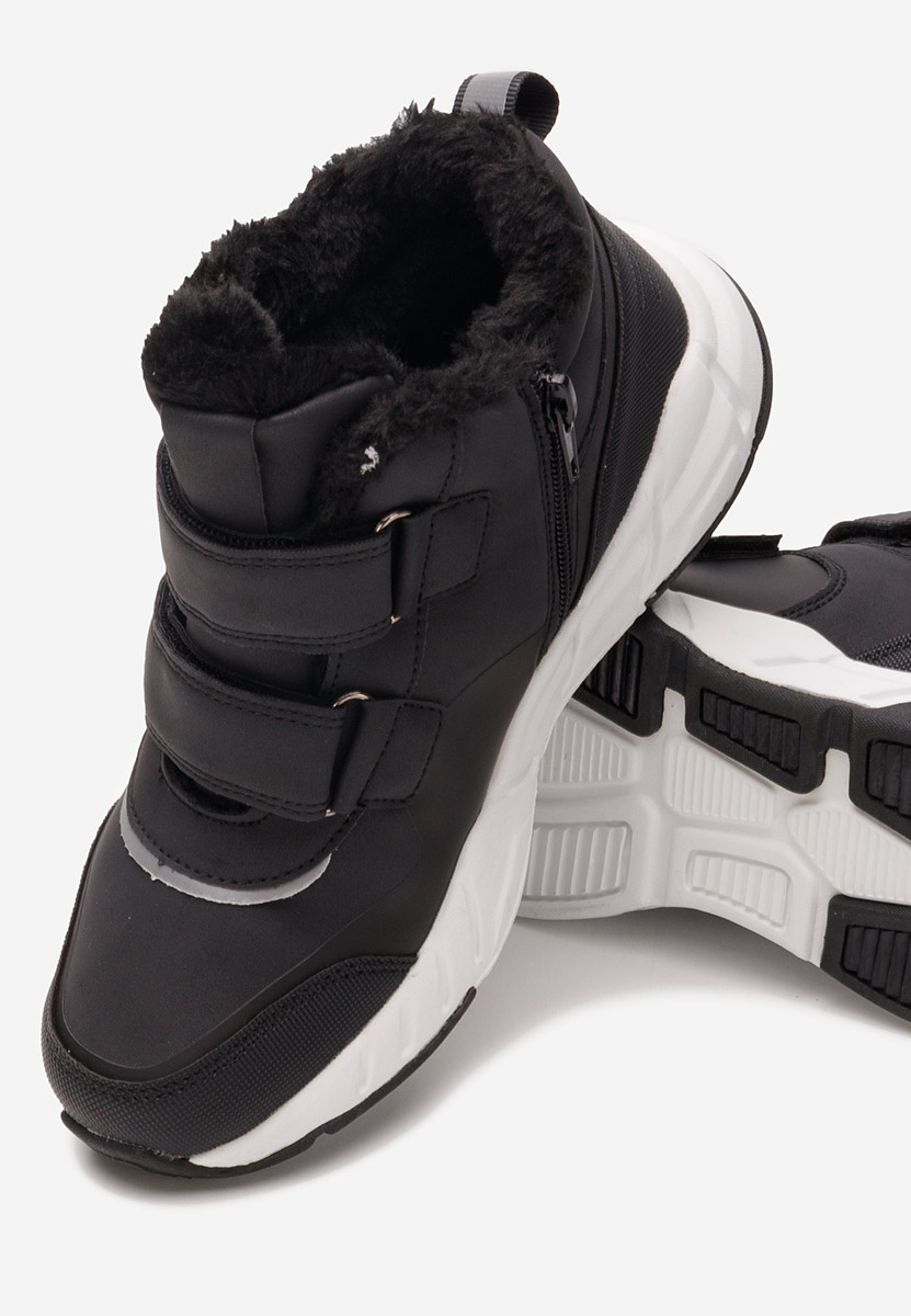 Černé chlapecké kotníkové boty Arstel