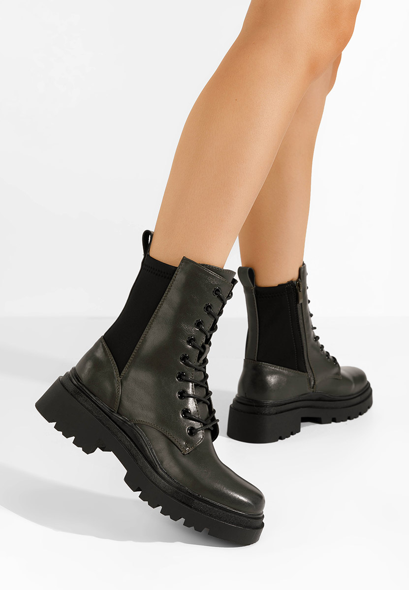 Zelené dámske workery Flaviana Zelené dámske workery Flaviana