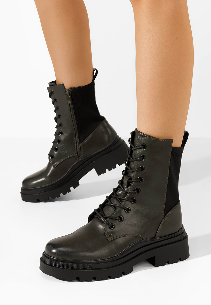 Zelené dámske workery Flaviana Zelené dámske workery Flaviana