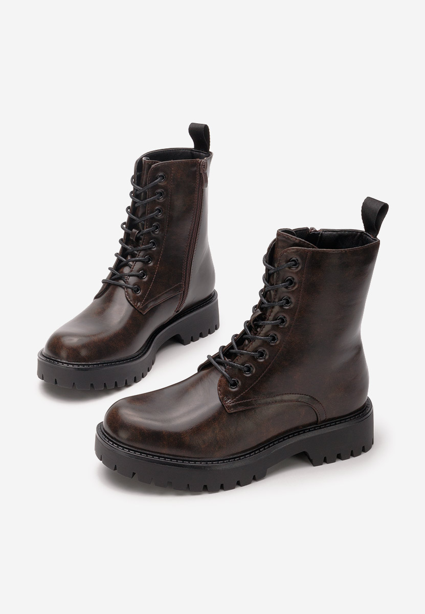 Hnedé dámske workery Sarianna