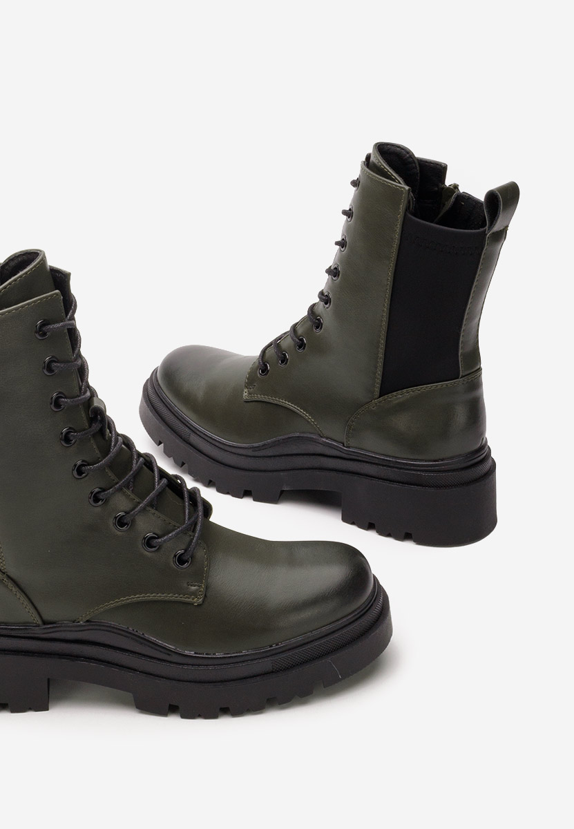 Zelené dámske workery Flaviana Zelené dámske workery Flaviana