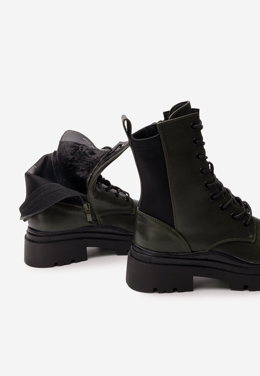 Zelené dámske workery Flaviana Zelené dámske workery Flaviana