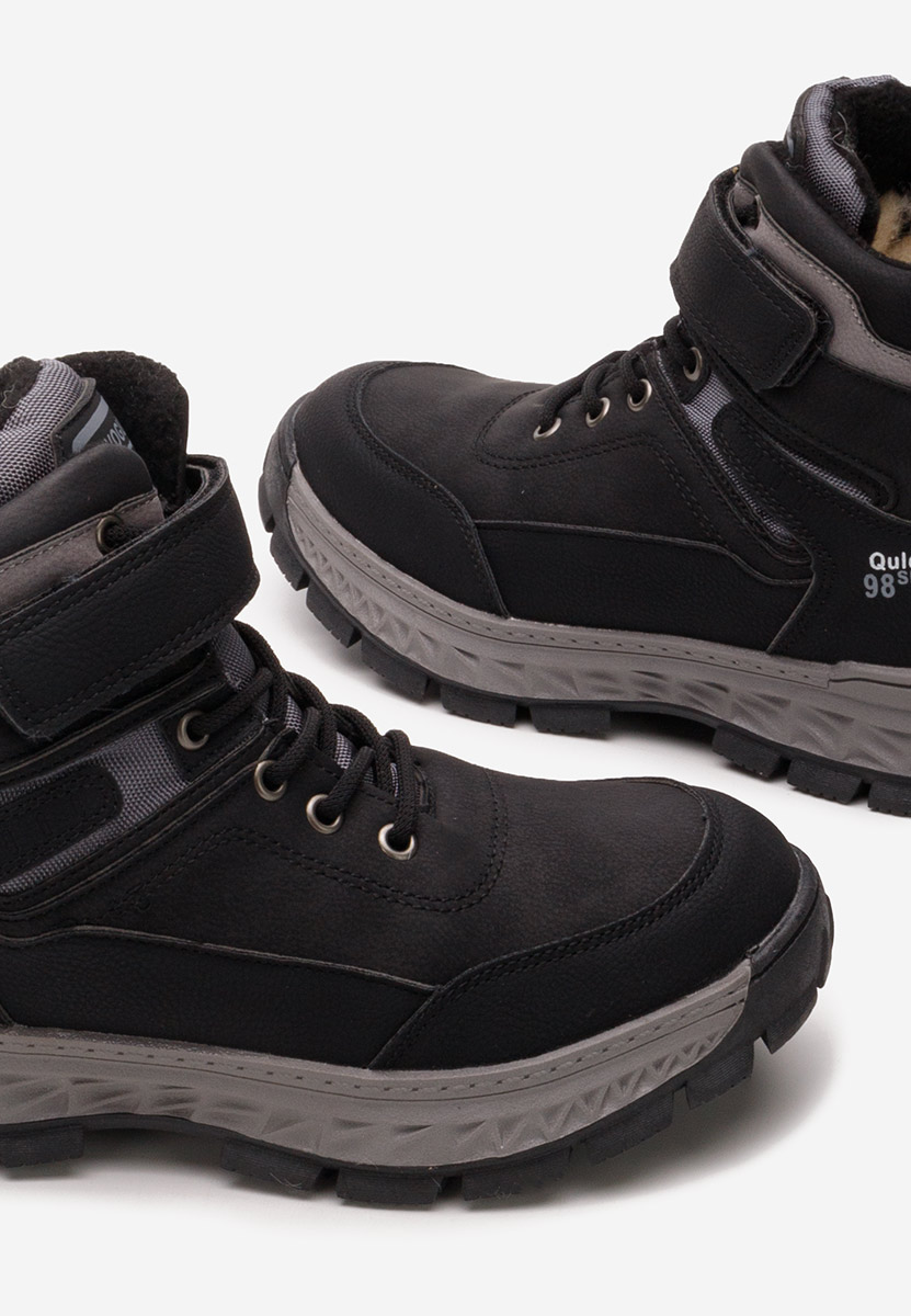 Černé chlapecké kotníkové boty Denver