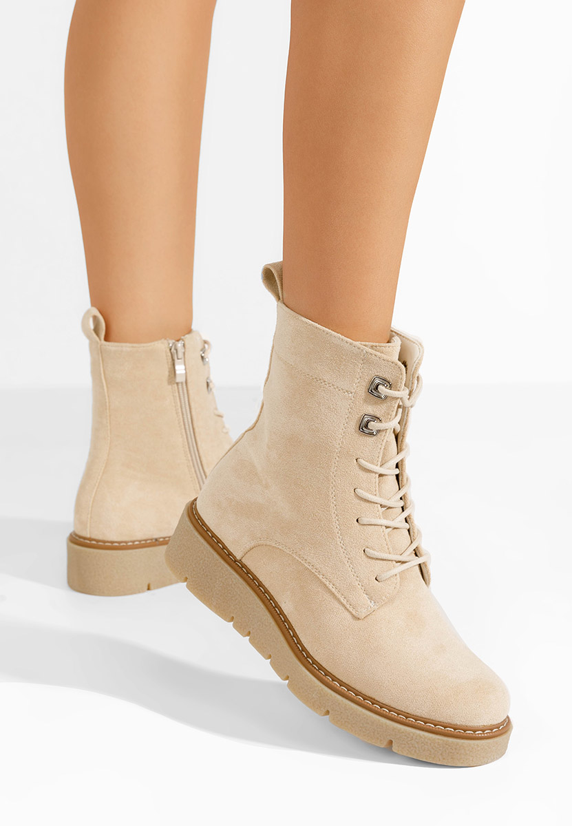 Béžové dámské kotníková obuv Terrianna