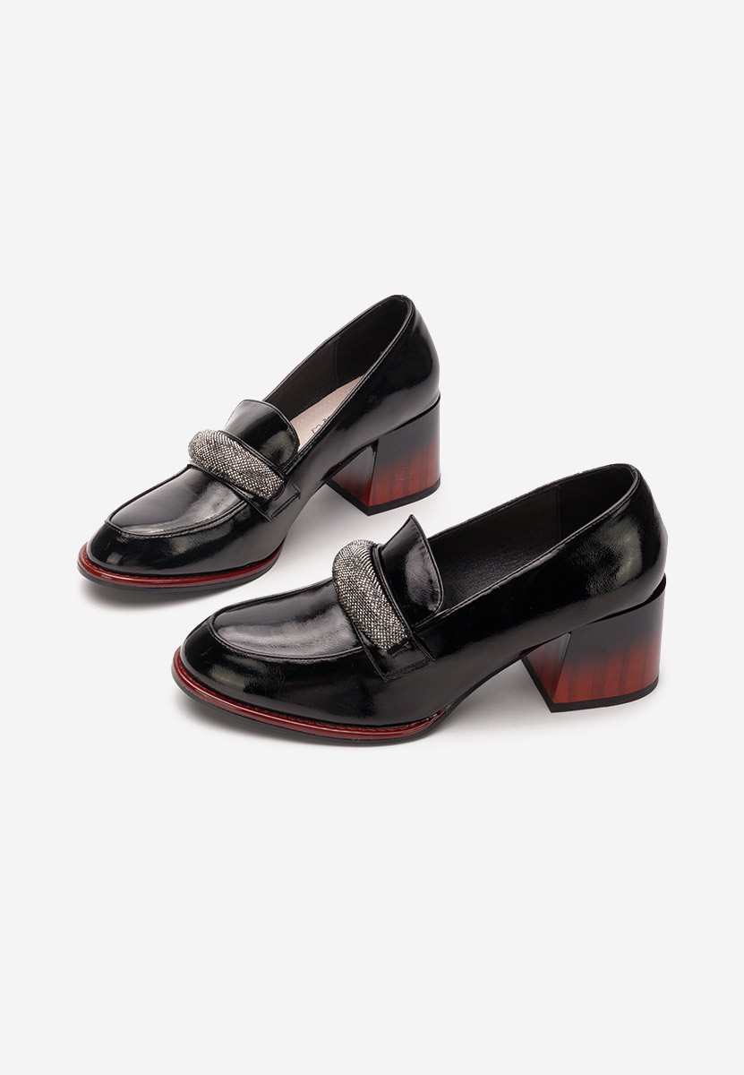Černé loafers dámské Classy