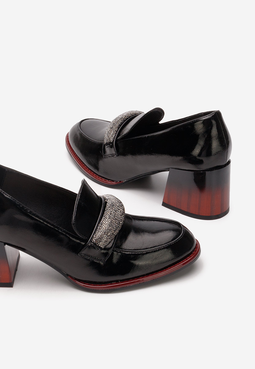 Černé loafers dámské Classy