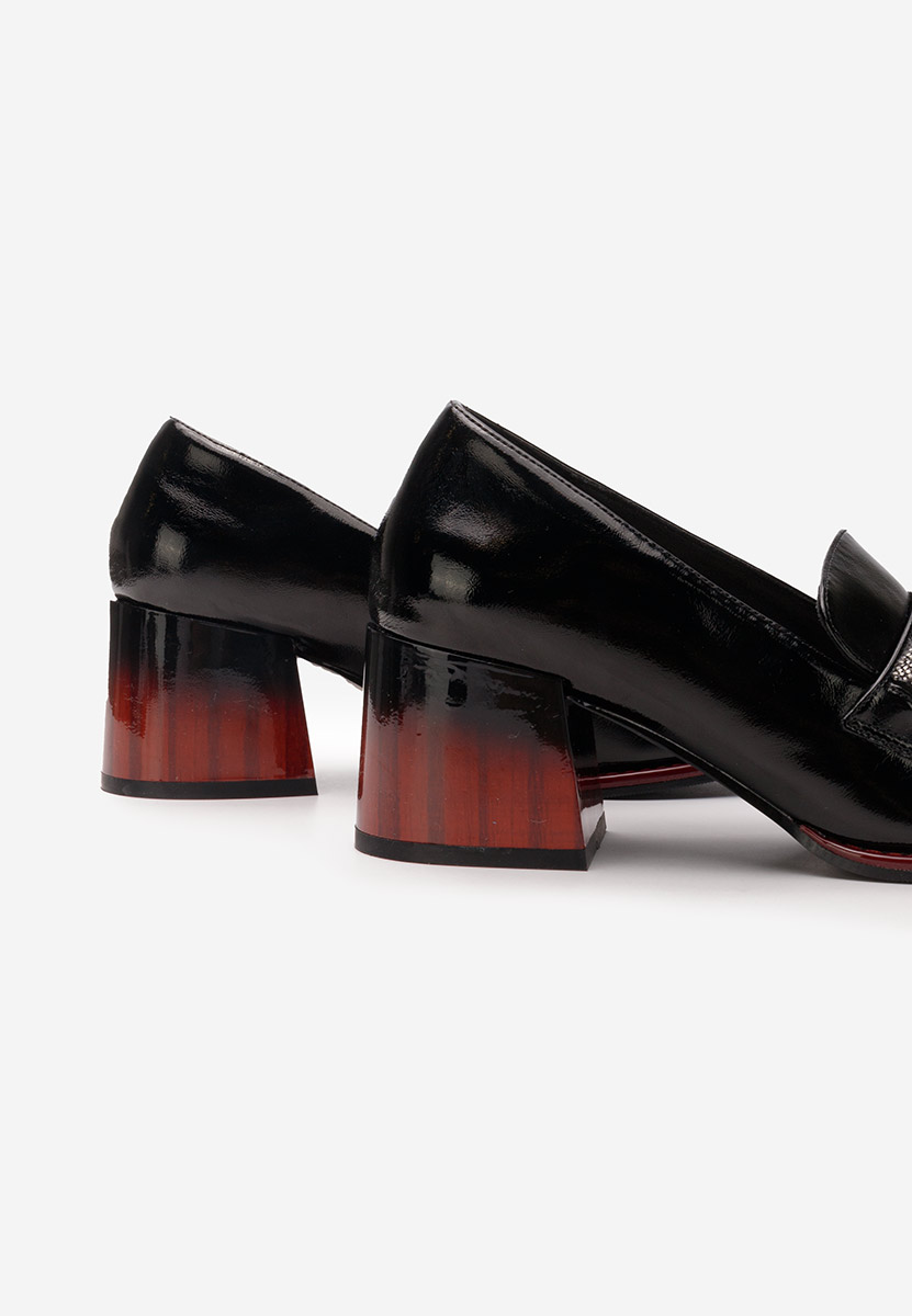 Černé loafers dámské Classy