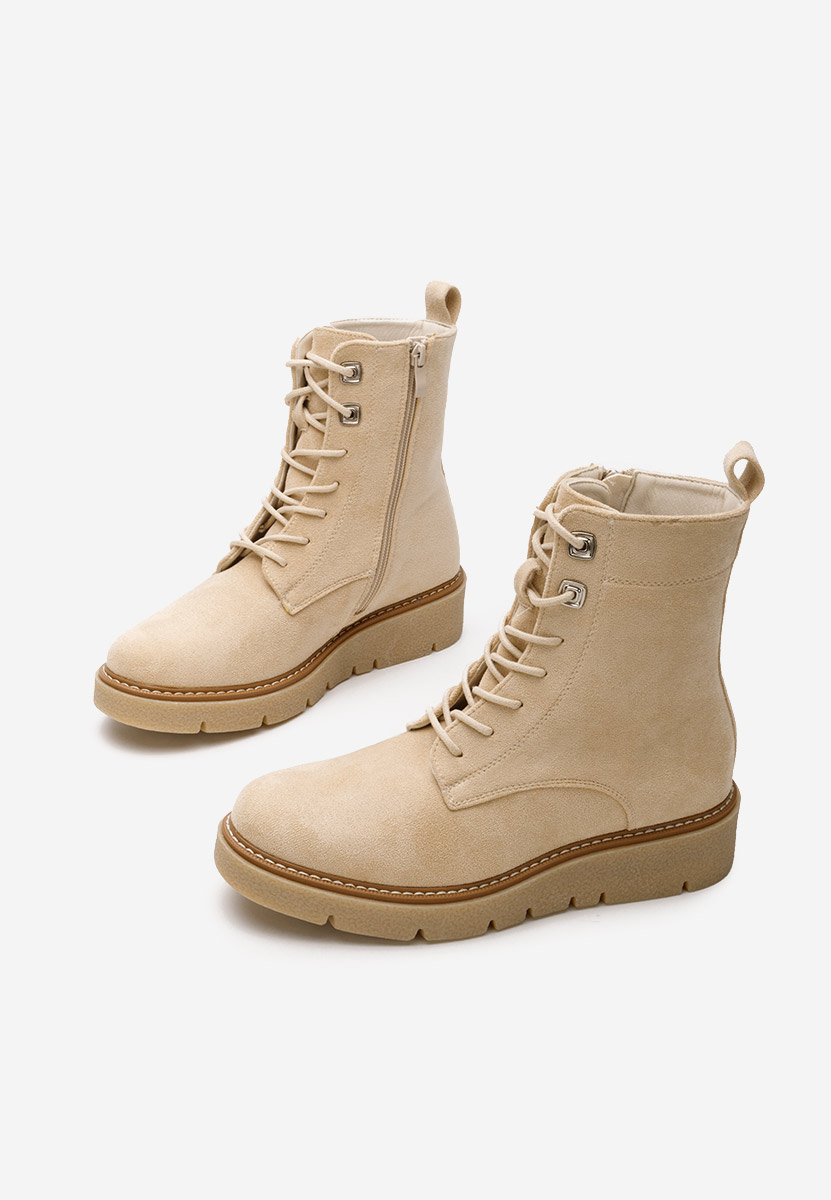 Béžové dámské kotníková obuv Terrianna