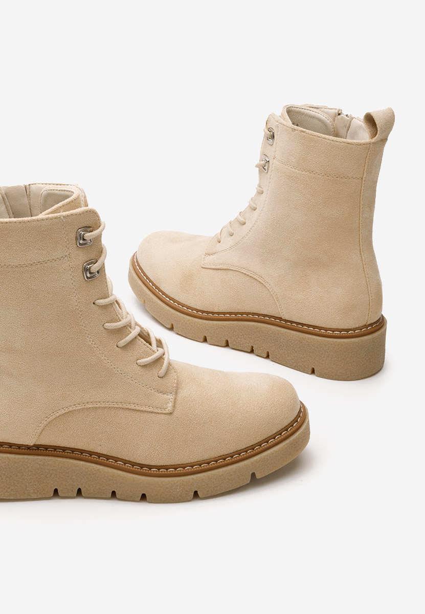 Béžové dámské kotníková obuv Terrianna