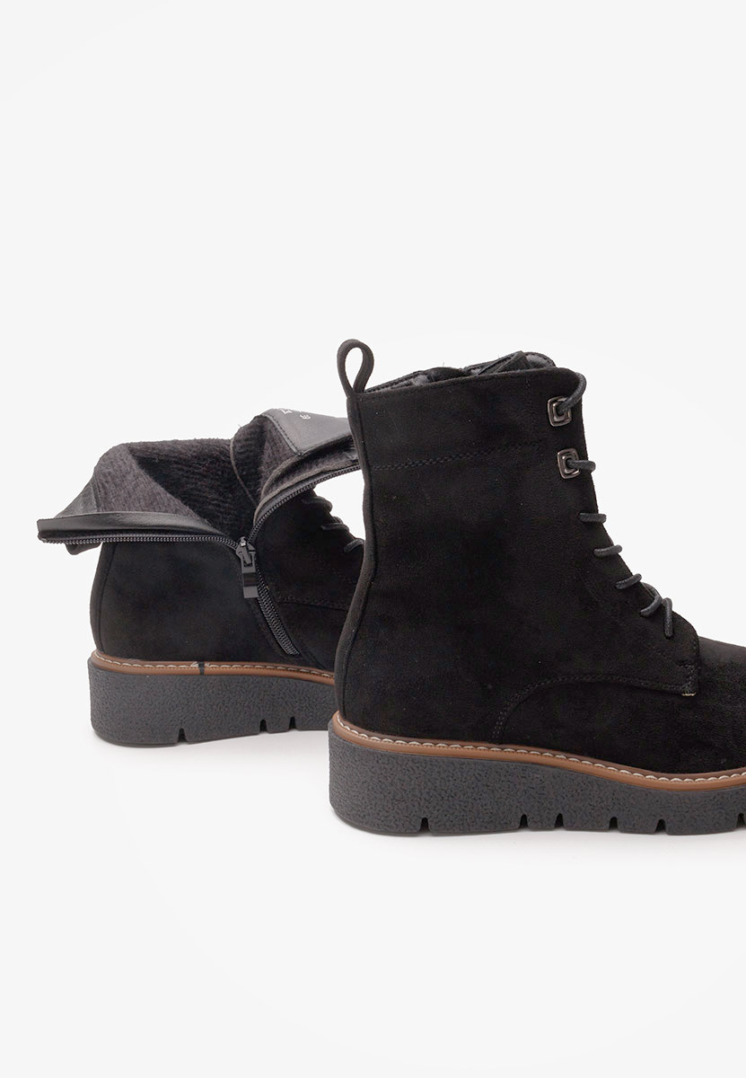 Černé dámské kotníková obuv Terrianna