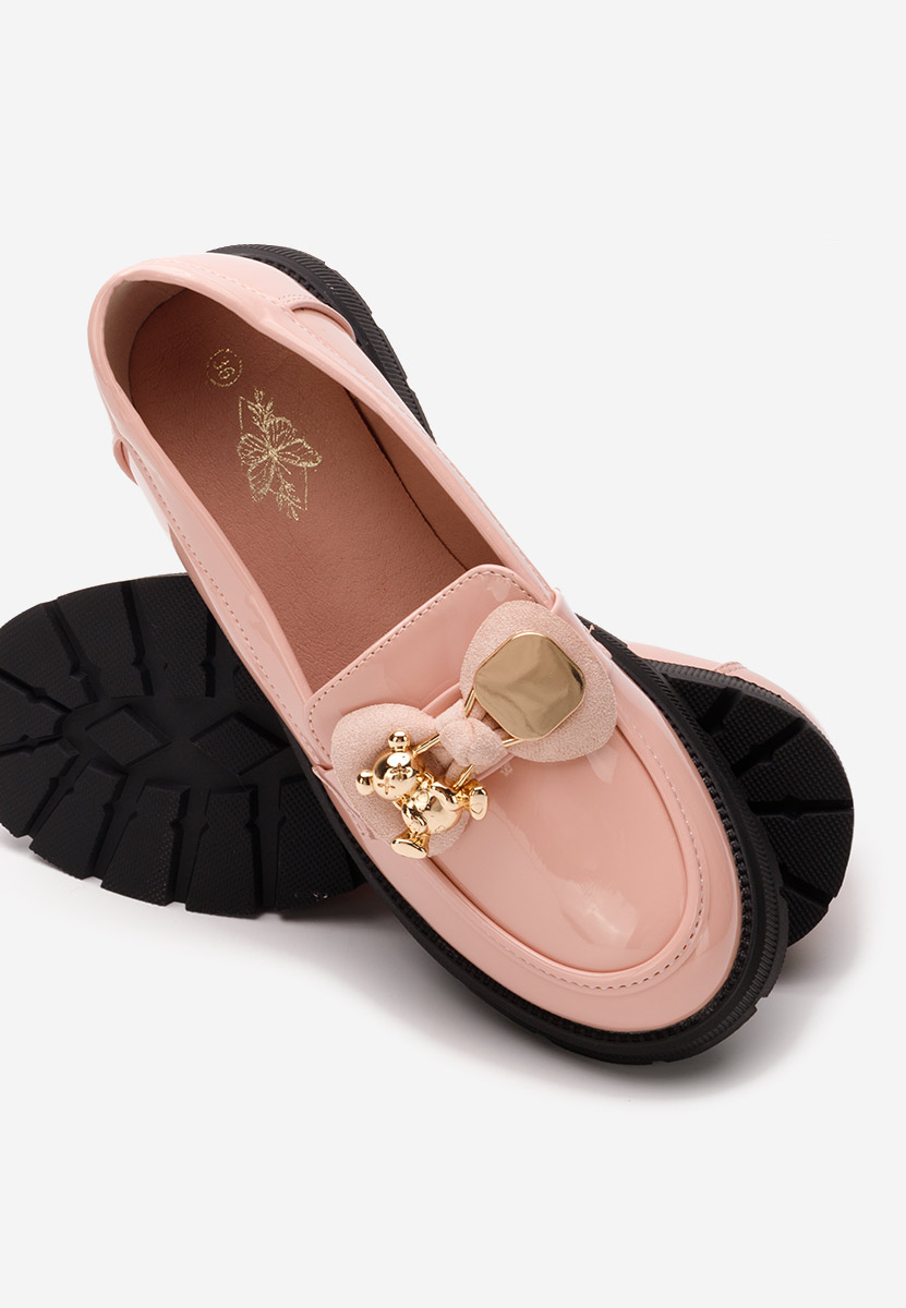 Ružové dívčí mokasíny Sniffy