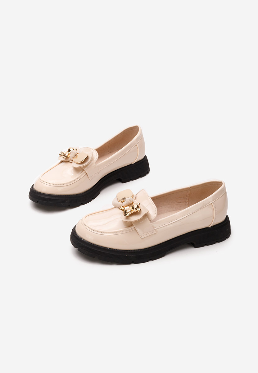 Béžové dívčí mokasíny Sniffy