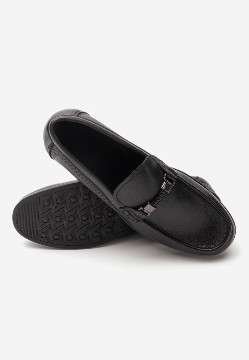 Černé pánské mokasíny Barton