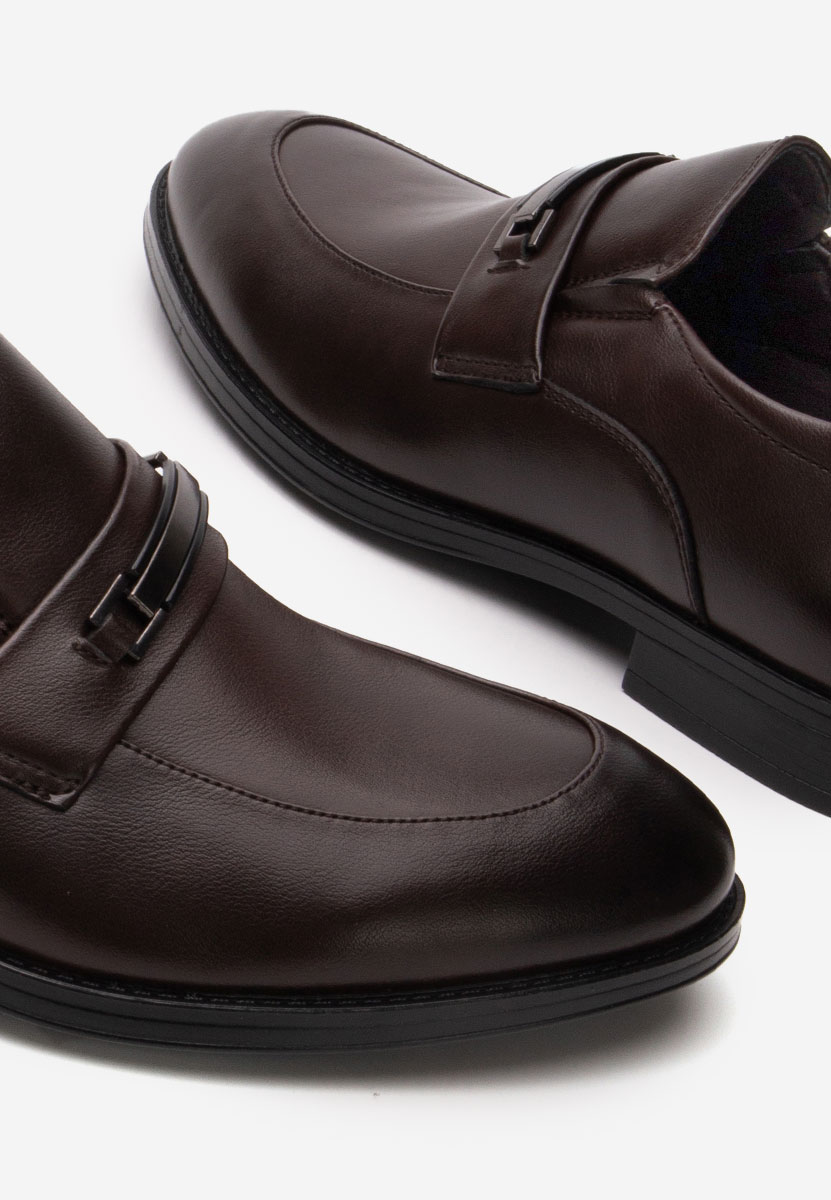 Hnedé pánské mokasíny Jorge