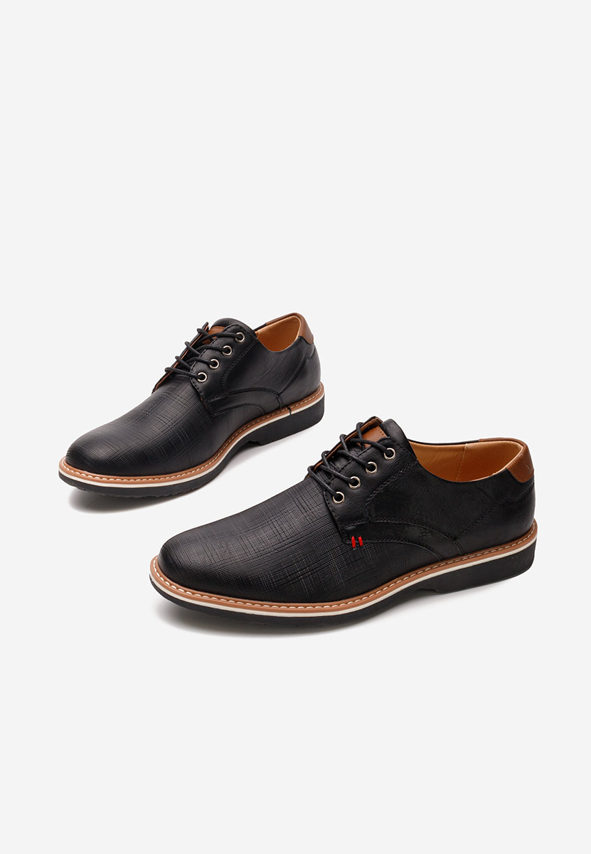 Černé pánské polobotky Steffen