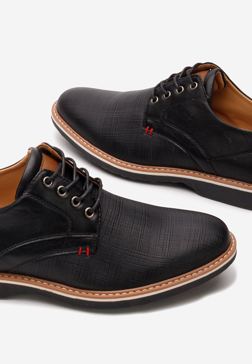 Černé pánské polobotky Steffen