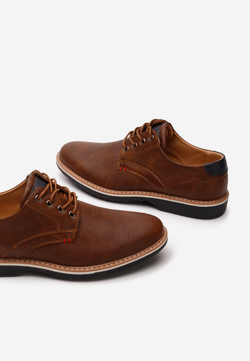 Hnedé pánské polobotky Steffen