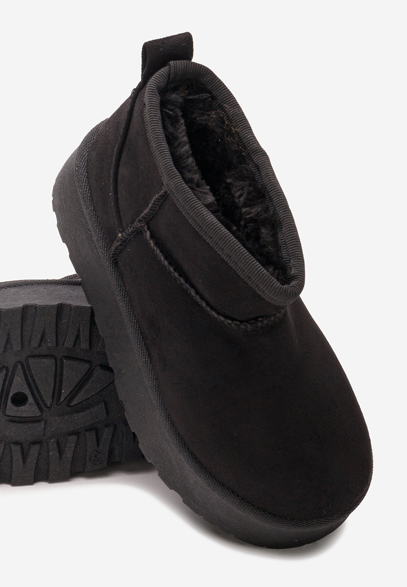 Černé dívčí kozačky Adeka