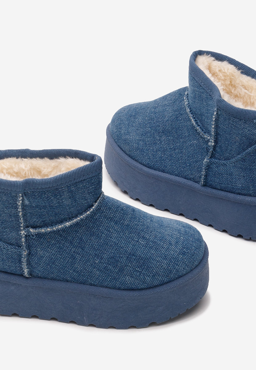 Denim dívčí kozačky Adeka