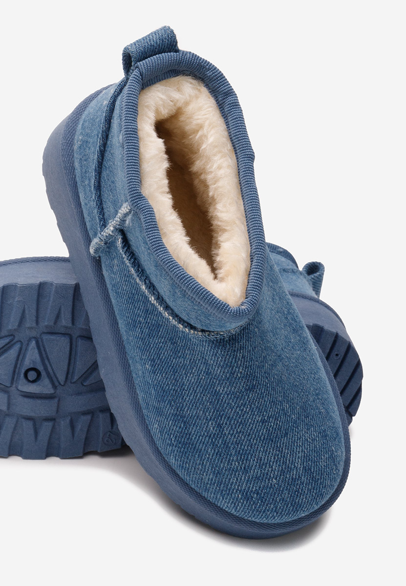 Denim dívčí kozačky Adeka