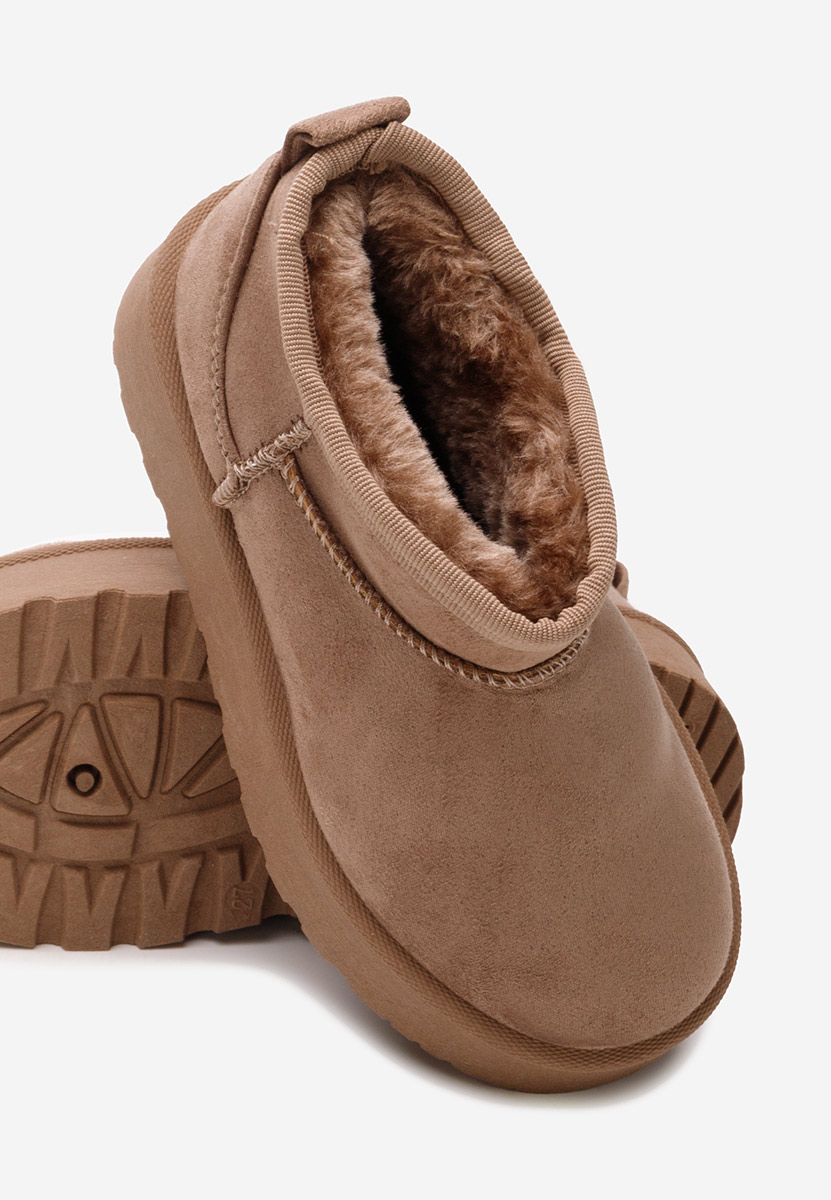 Khaki dívčí kozačky Adeka