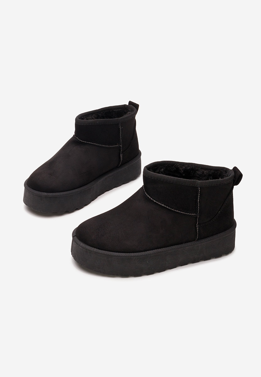 Černé dívčí kozačky Adeka V2