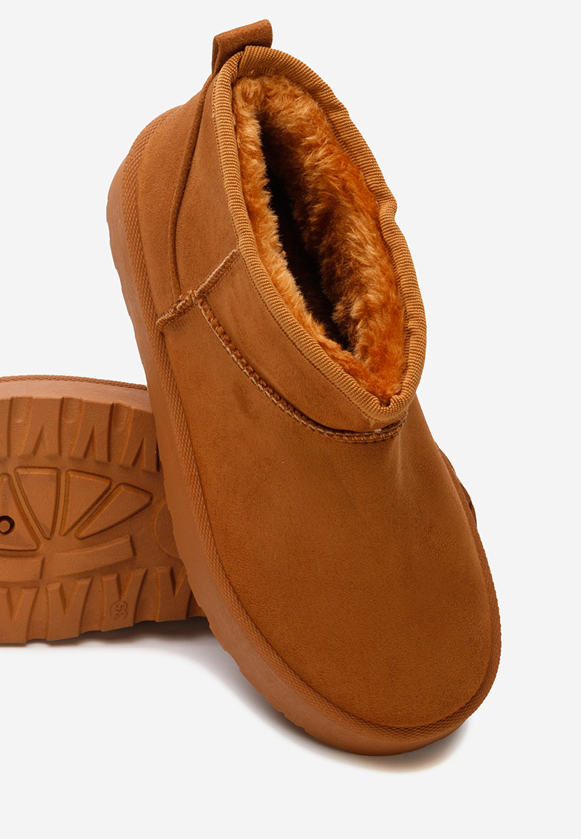 Camelové dívčí kozačky Adeka V2